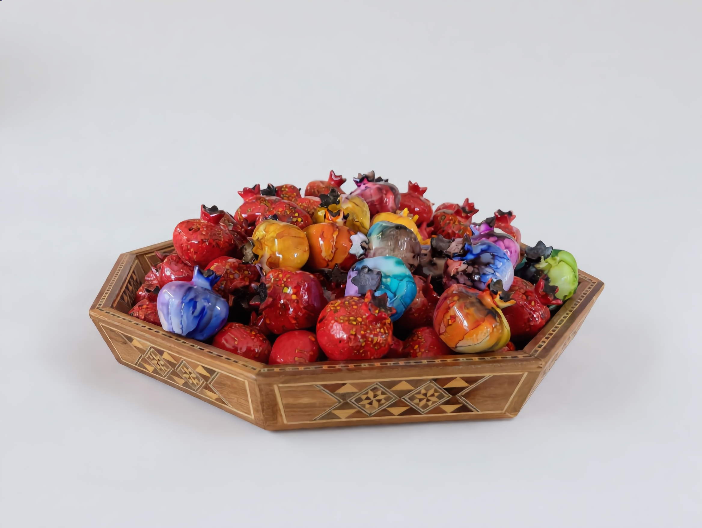 Cerámica artesanal colorida Granada regalo